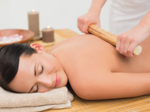 massaggio bambu donna